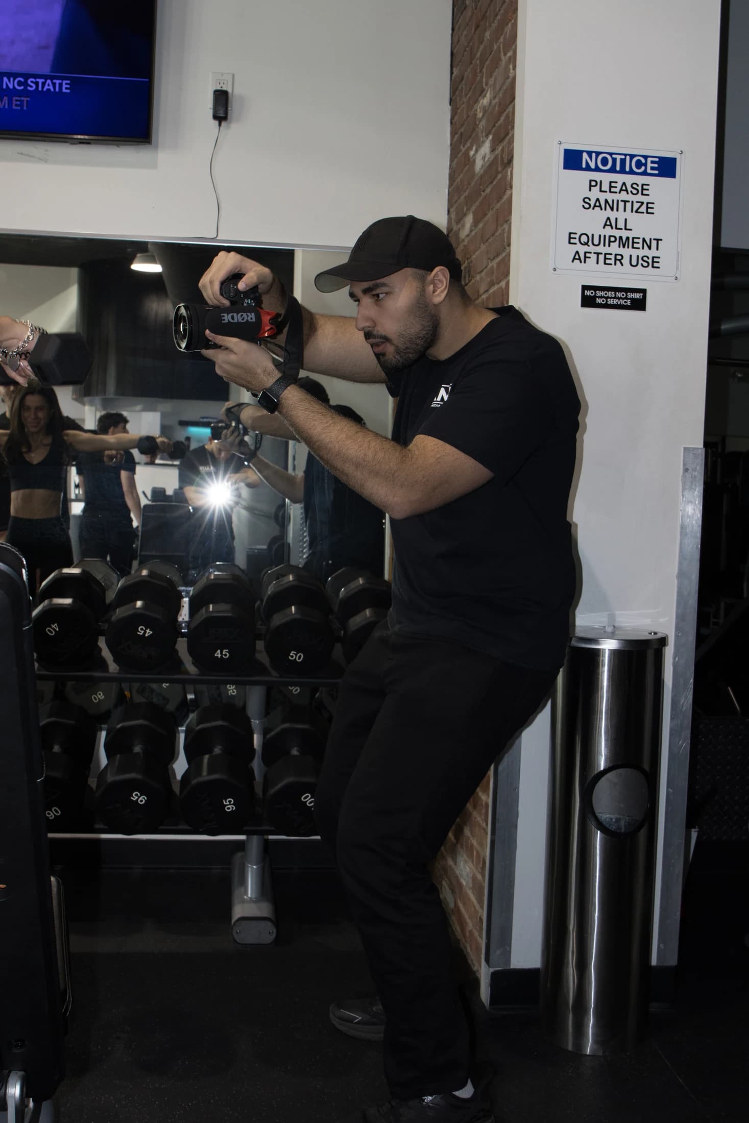 Commercial photographer capturing Instagram-ready brand content in New York