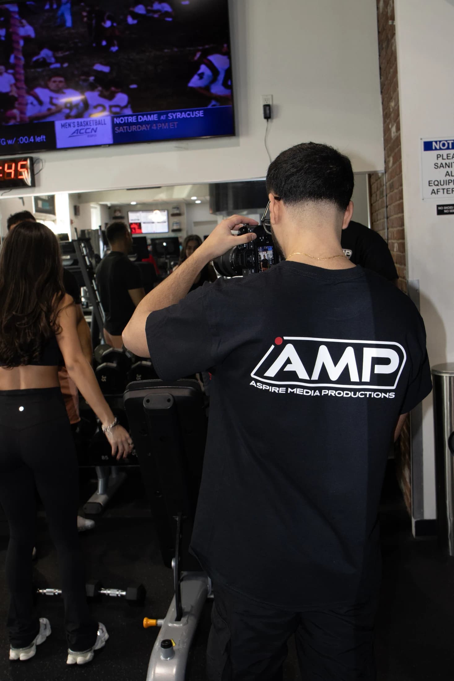 Aspire Media Productions crew on a Video Production New York shoot
