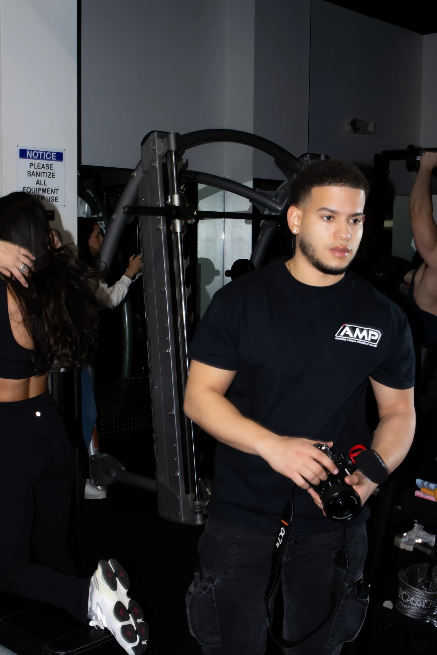 Professional videographer creating gym social media content - NYC and Long Island - Aspire Media Productions